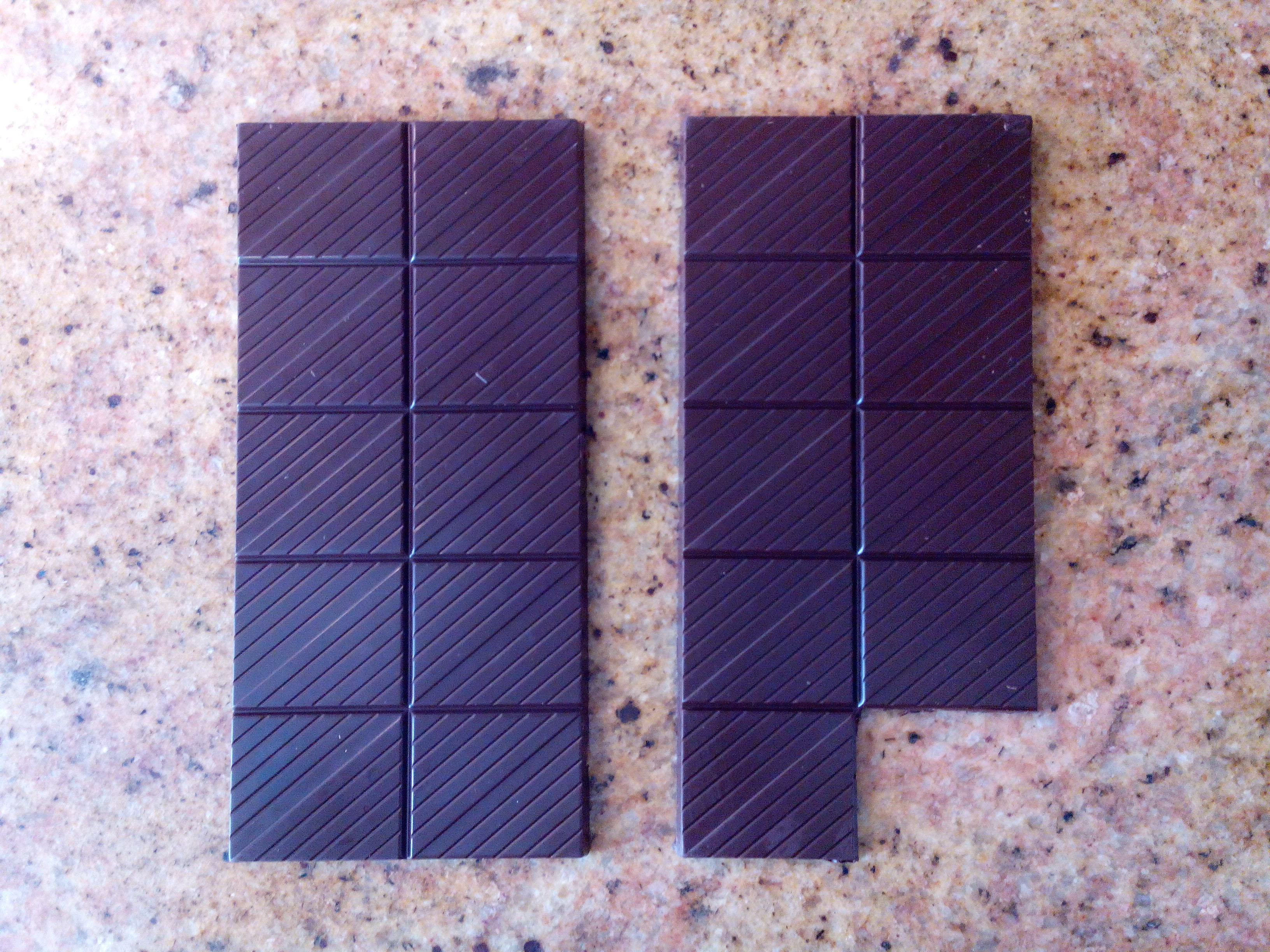 Tabletas de chocolate