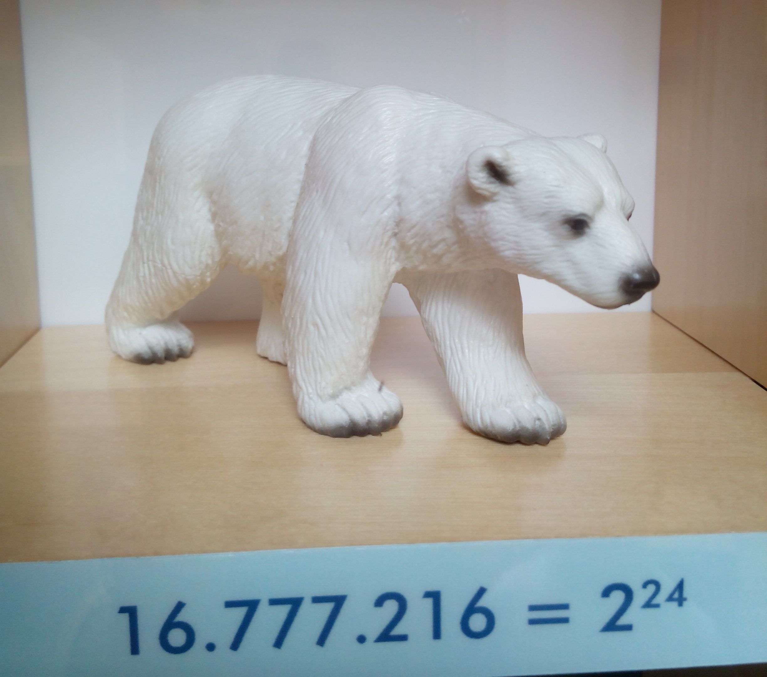 Números de granos de arroz equivalentes al peso de un oso polar.