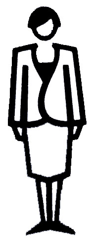Silueta mujer